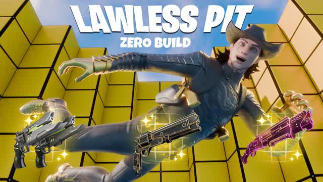 THE PIT - LAWLESS 🧟 ZERO BUILD 🤠