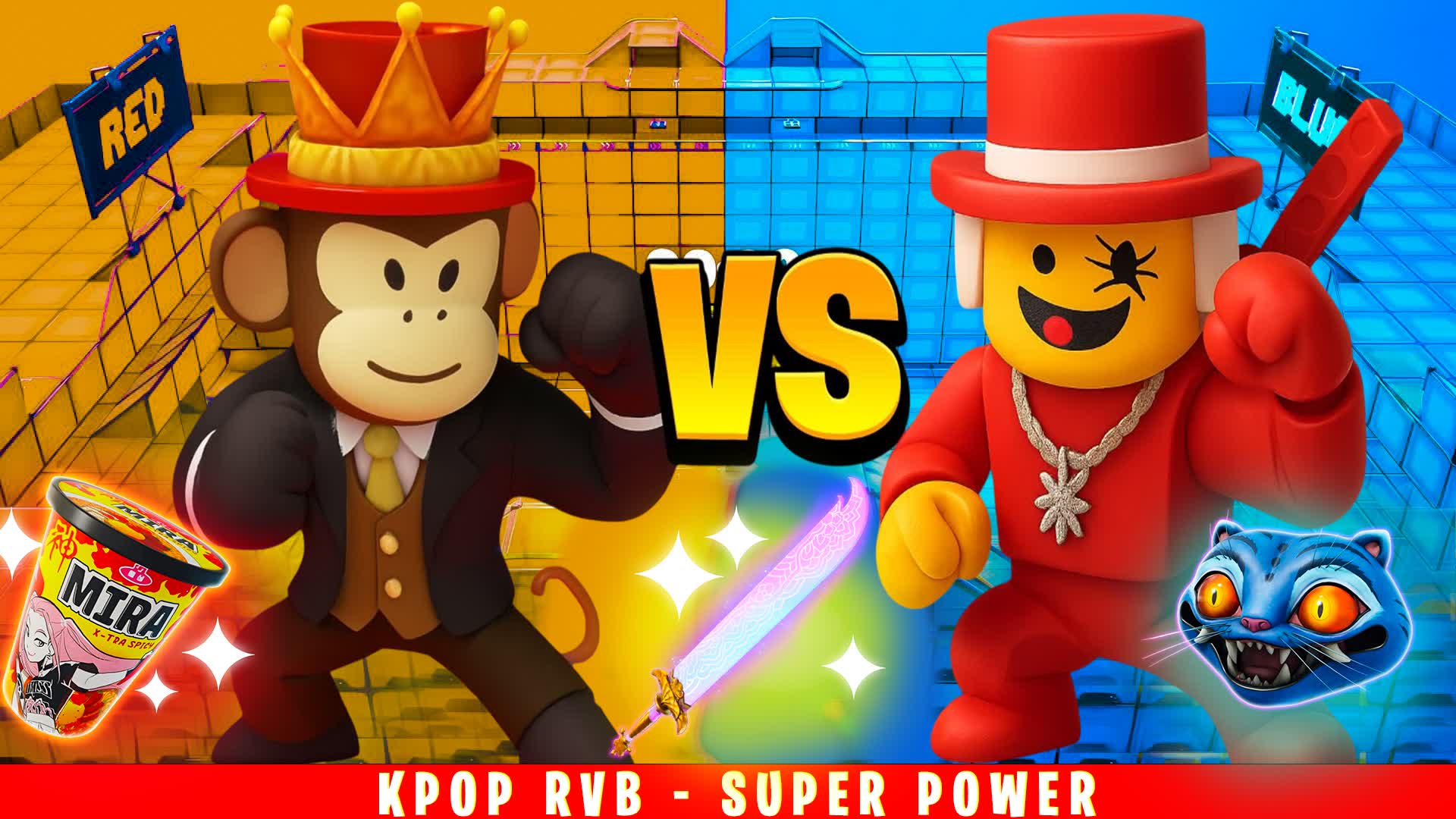 KPOP TEAM RED VS BLUE🔴🔵