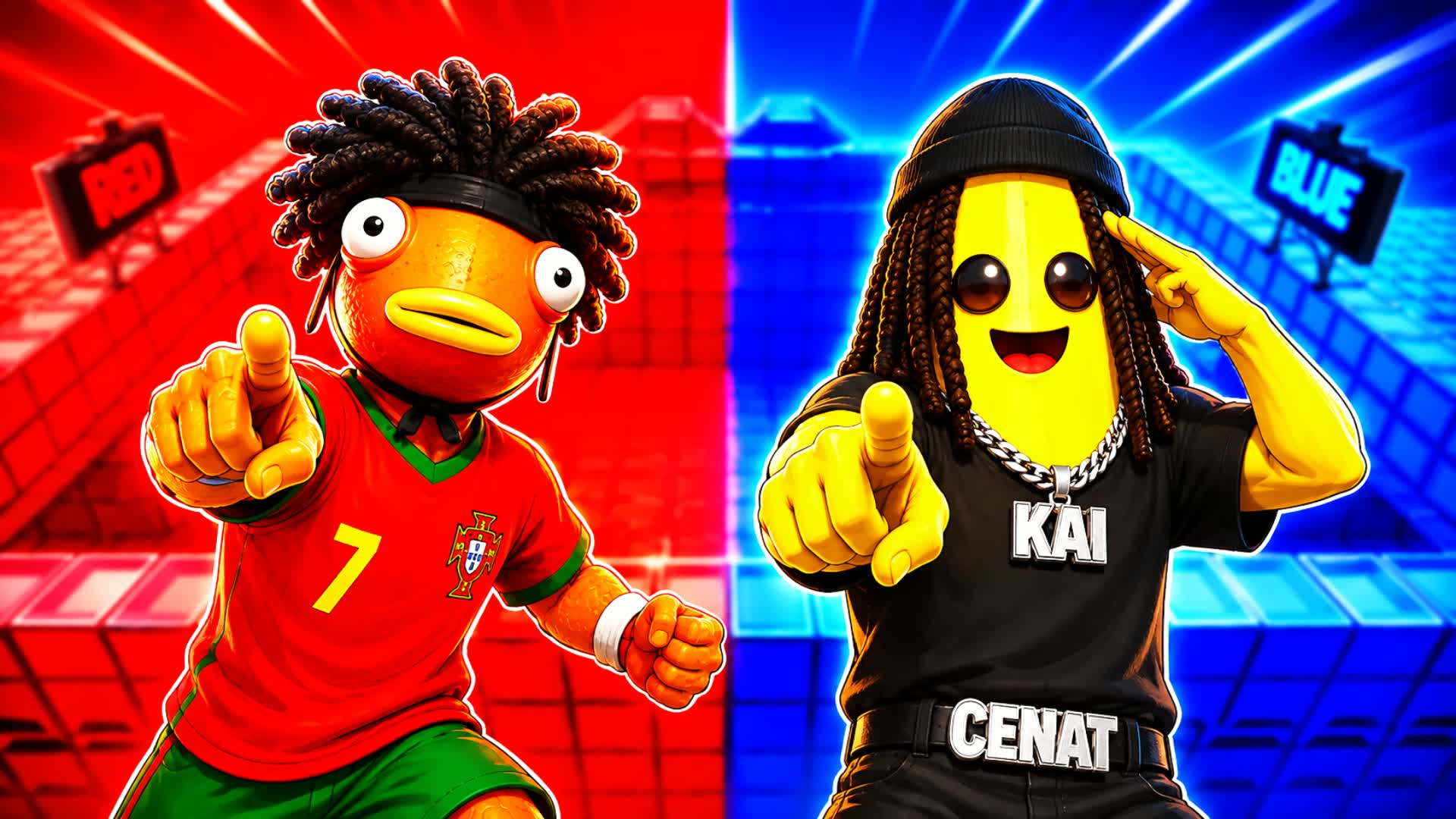 🐟 ISHOW FISHY 🆚 🍌 KAI PEELY!
