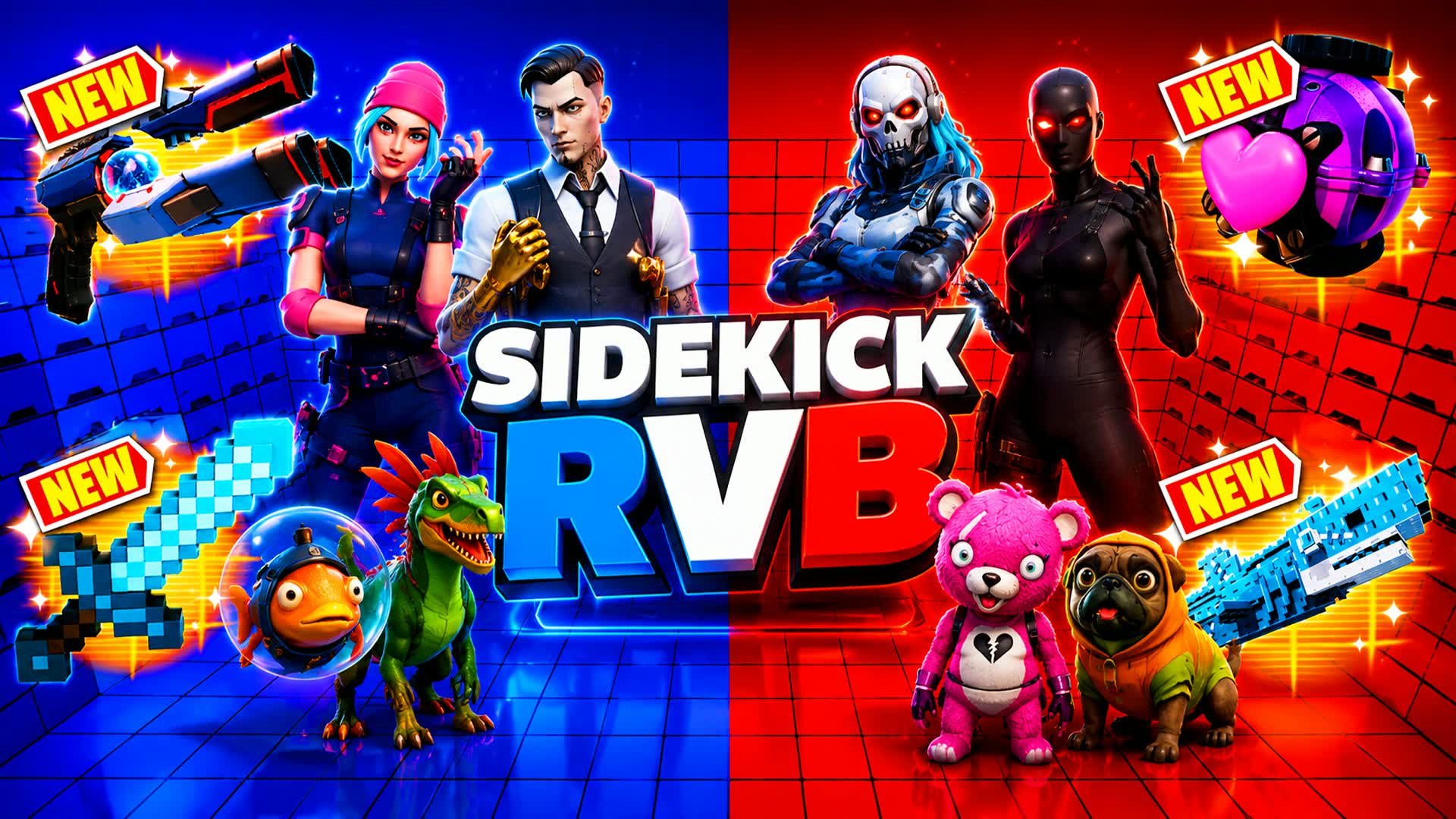 CIZZORZ  SIDEKICK WARS🔴🔵