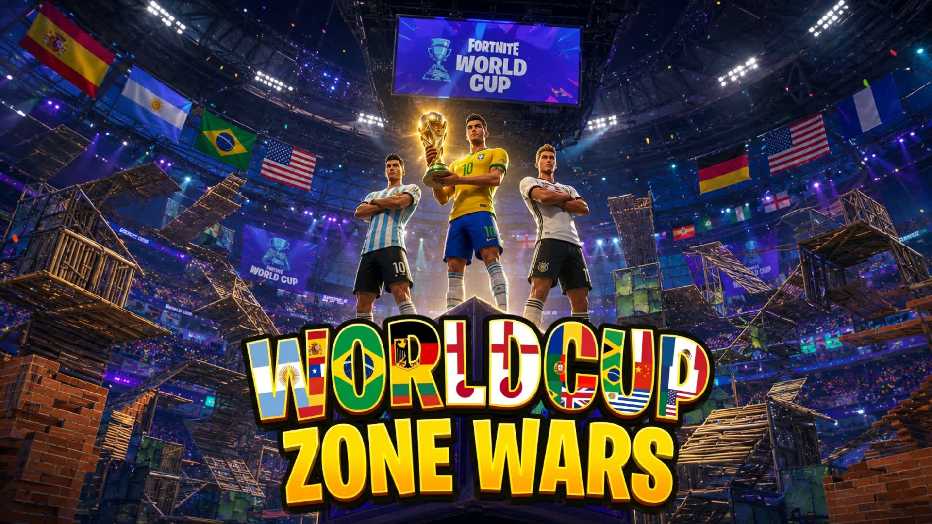 WORLDCUP TRIO ZONE WARS!