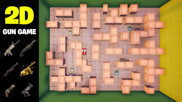 2D MILITARY GUN GAME ONE SHOT