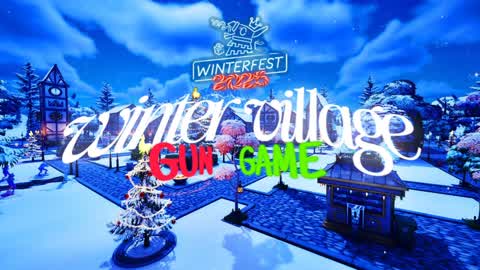 🎄Winter Village GUN GAME❄️
