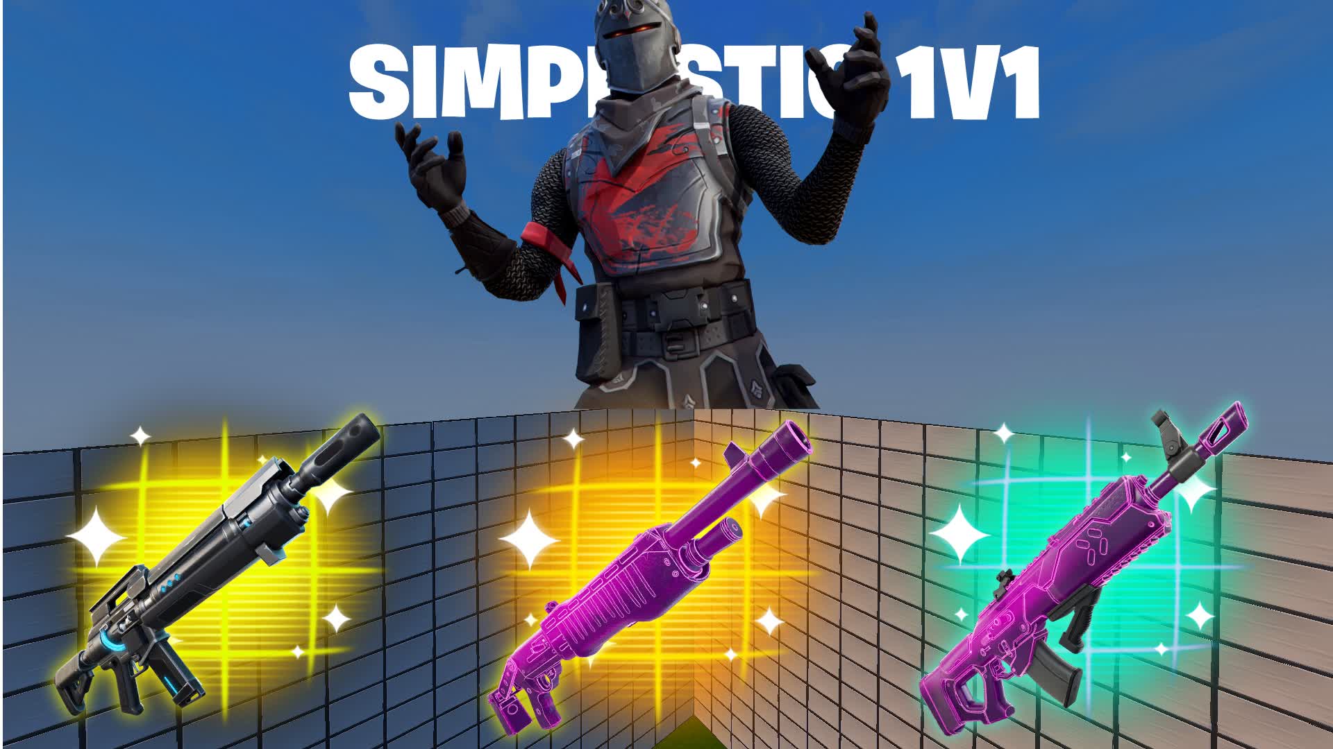 SUPER 1V1-ALL GUNS BUILD SIMPLISTIC