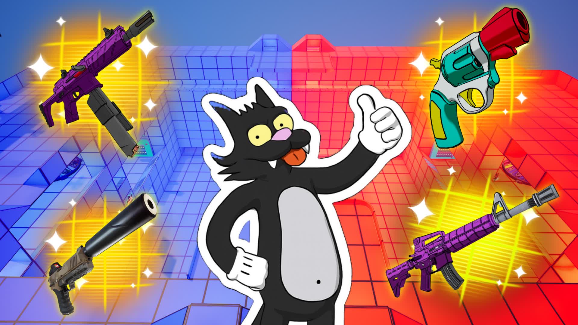 EPIC RED VS BLUE🔴🔵