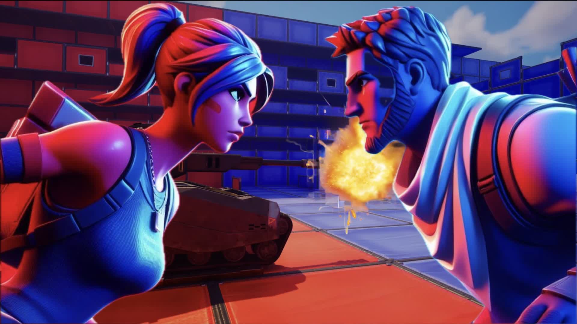 Red vs Blue: Tank Warfare 🔴🔵