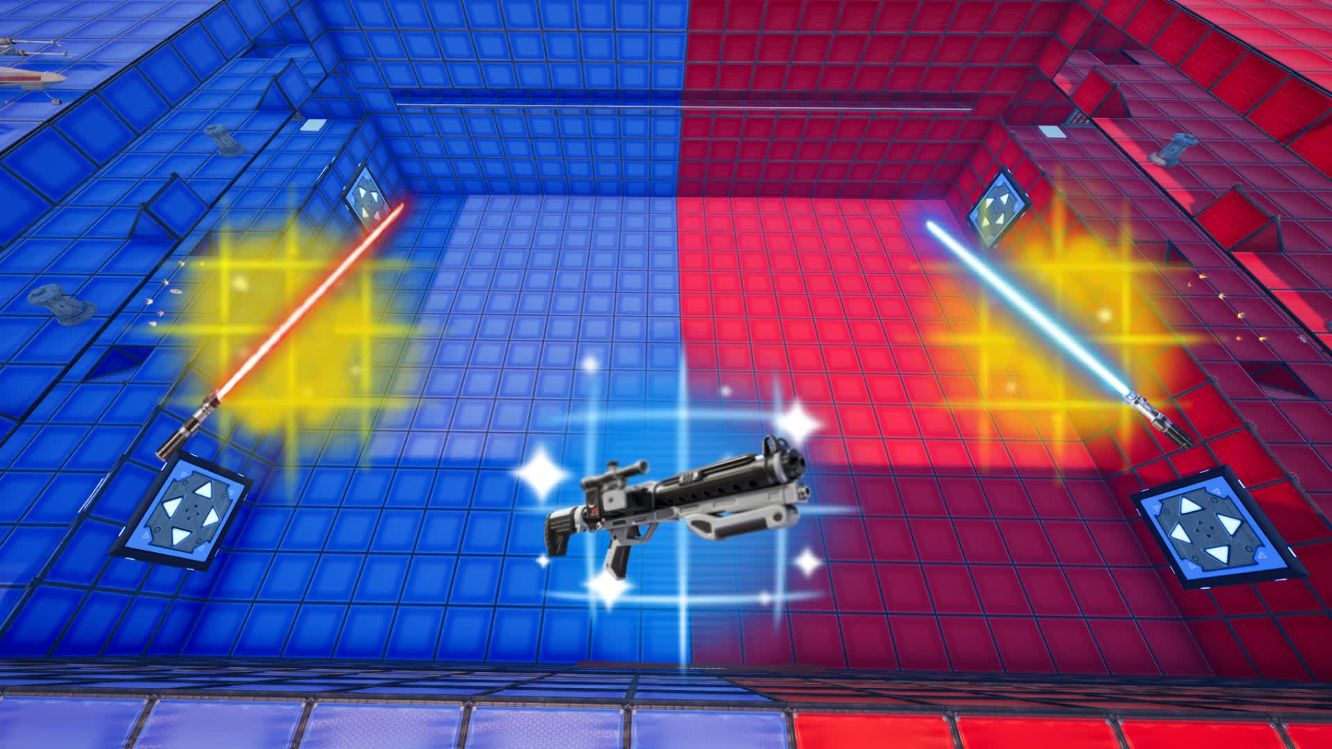 レッド vs ブルー 🔴🔵  スターウォーズ 💡