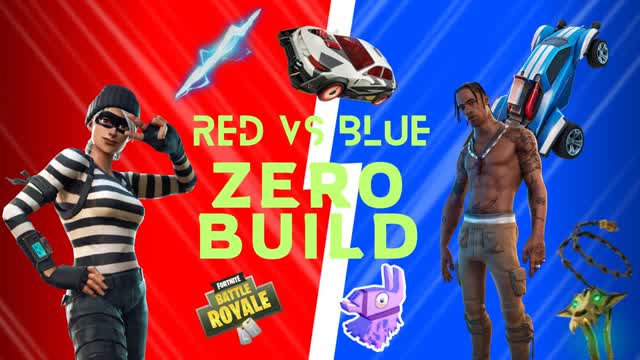🏆 Best Zero Build Red vs Blue 🏆