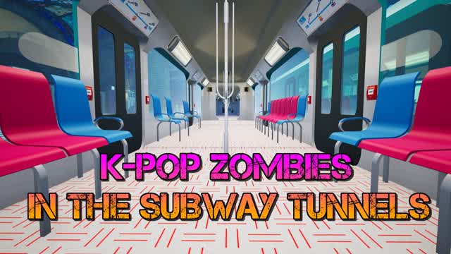 K-POP ZOMBIES IN THE SUBWAY TUNNELS