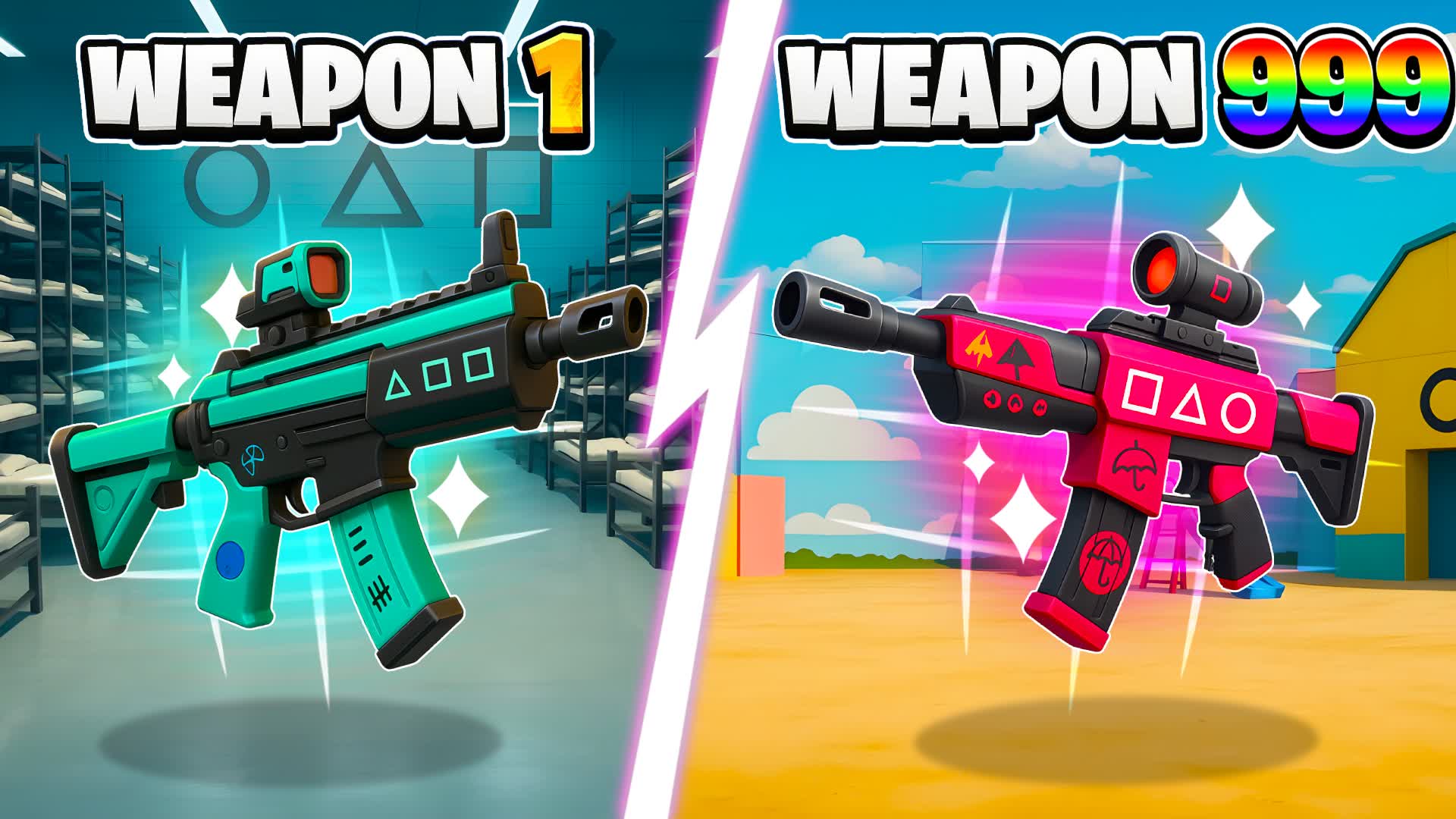 Chaos Octo Gun Game 🔫 One Shot 문어 게임