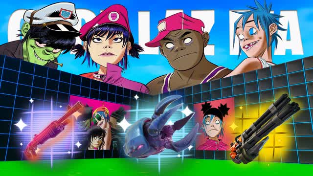 GORILLAZ FFA - ALL GUNS