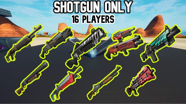 1v1 Shotgun Only (16 Players)