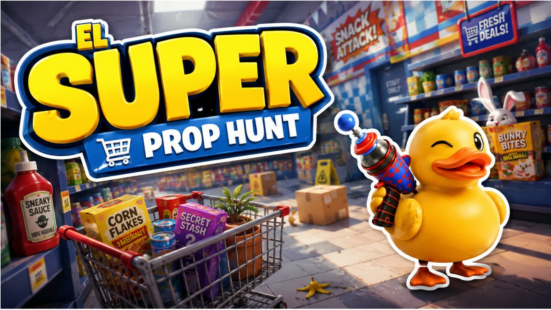 ESCONDITE EL SUPER PROP HUNT CACHE CACHE