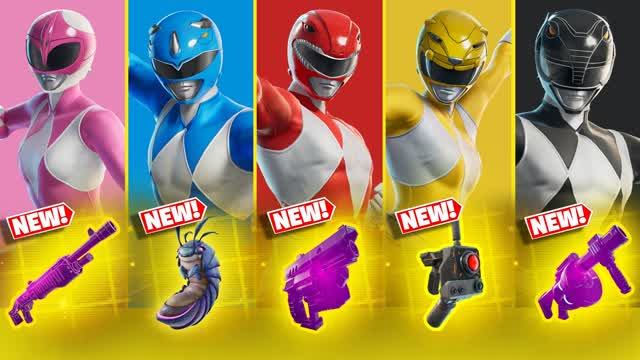 THE POWER RANGERS 1V1 FIGHTS