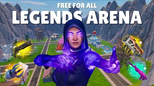 Legends Arena - 1v1 with All Weapons