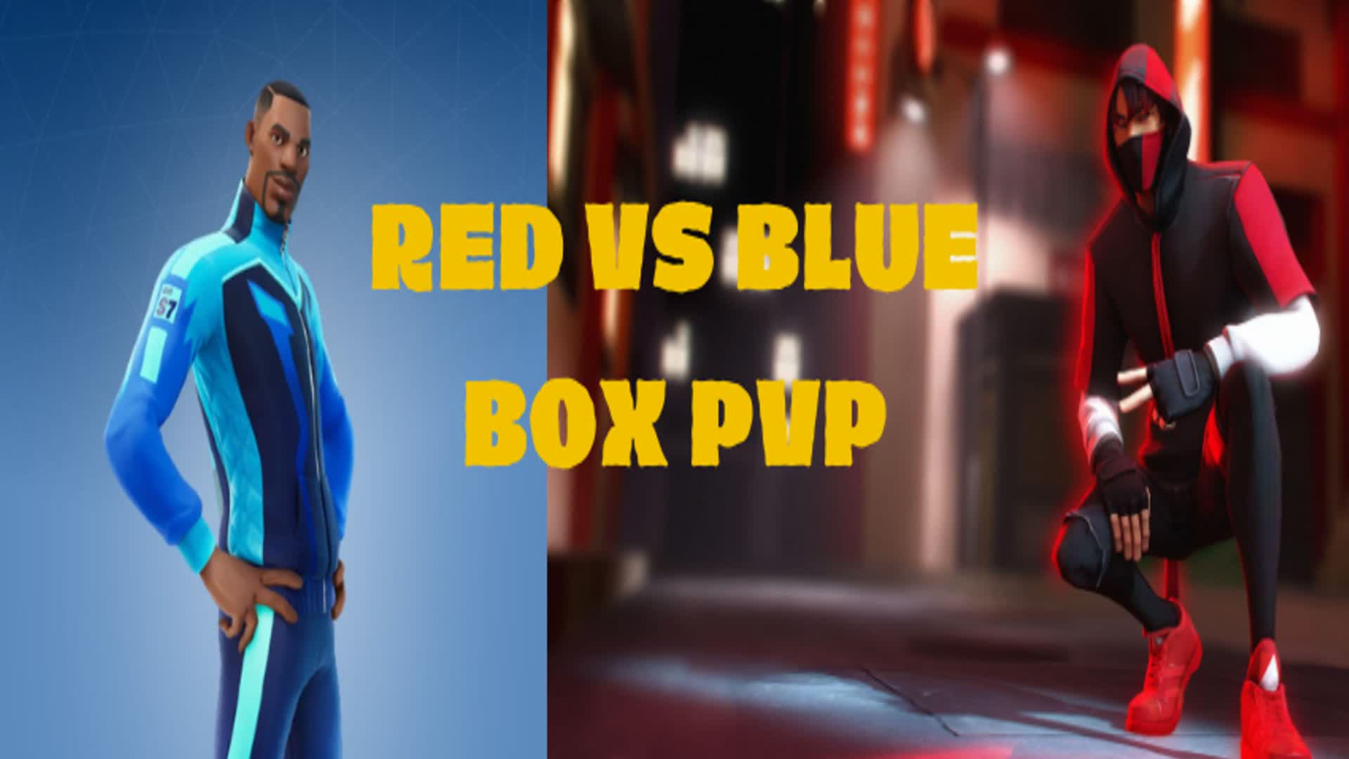 Red vs blue box fight
