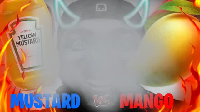 MANGO VS MUSTARD RED VS BLUE 67🔥 ❤️💙🥭