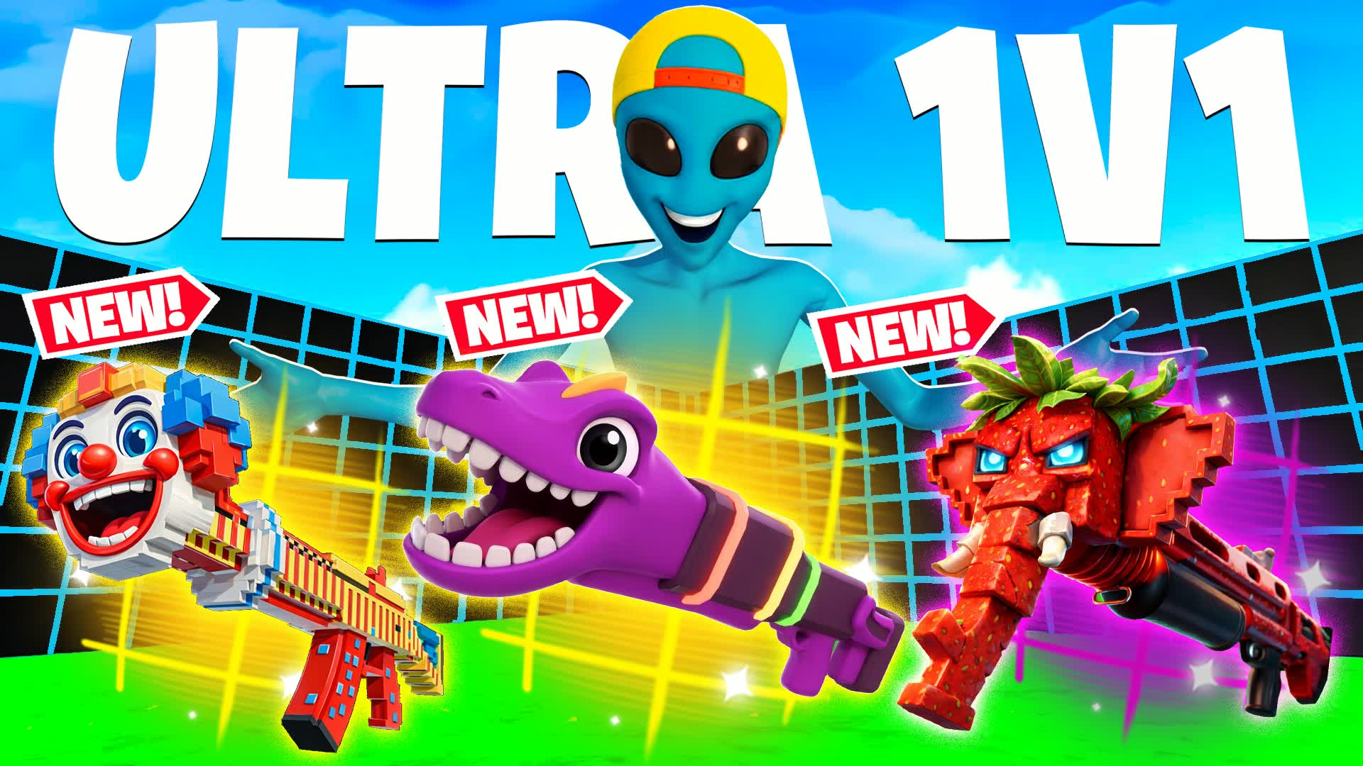 ULTRA 1V1 ALL GUNS & VEHICLES 🎯 FFA