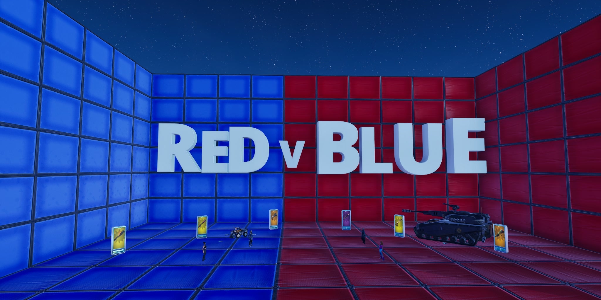 blue v red