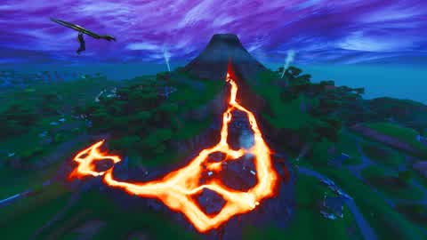 Volcano Parkour Island