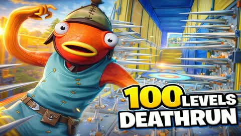 CRAZY 100 LEVELS DEATHRUN 🎯[HARD]