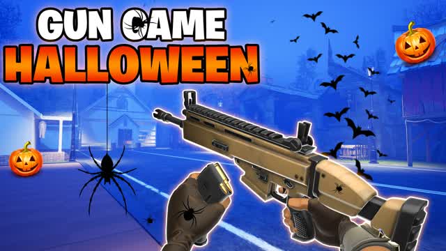 Capture 1 – 🎃 HALLOWEEN GUN GAME 🔫 FIRST PERSON 🎯