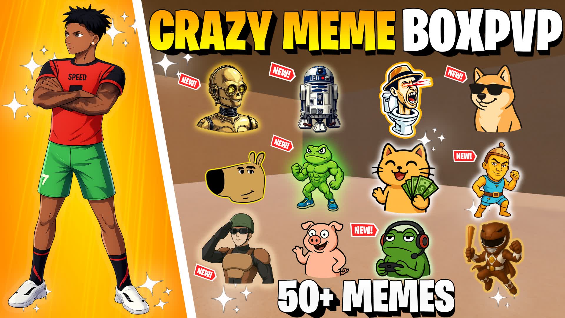 😂CRAZEY MEME BOXFIGHTS 📦