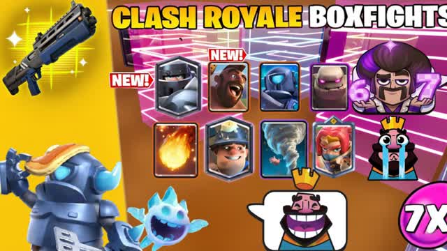 👑Clash Royale Box Fight  7X ELIXIR
