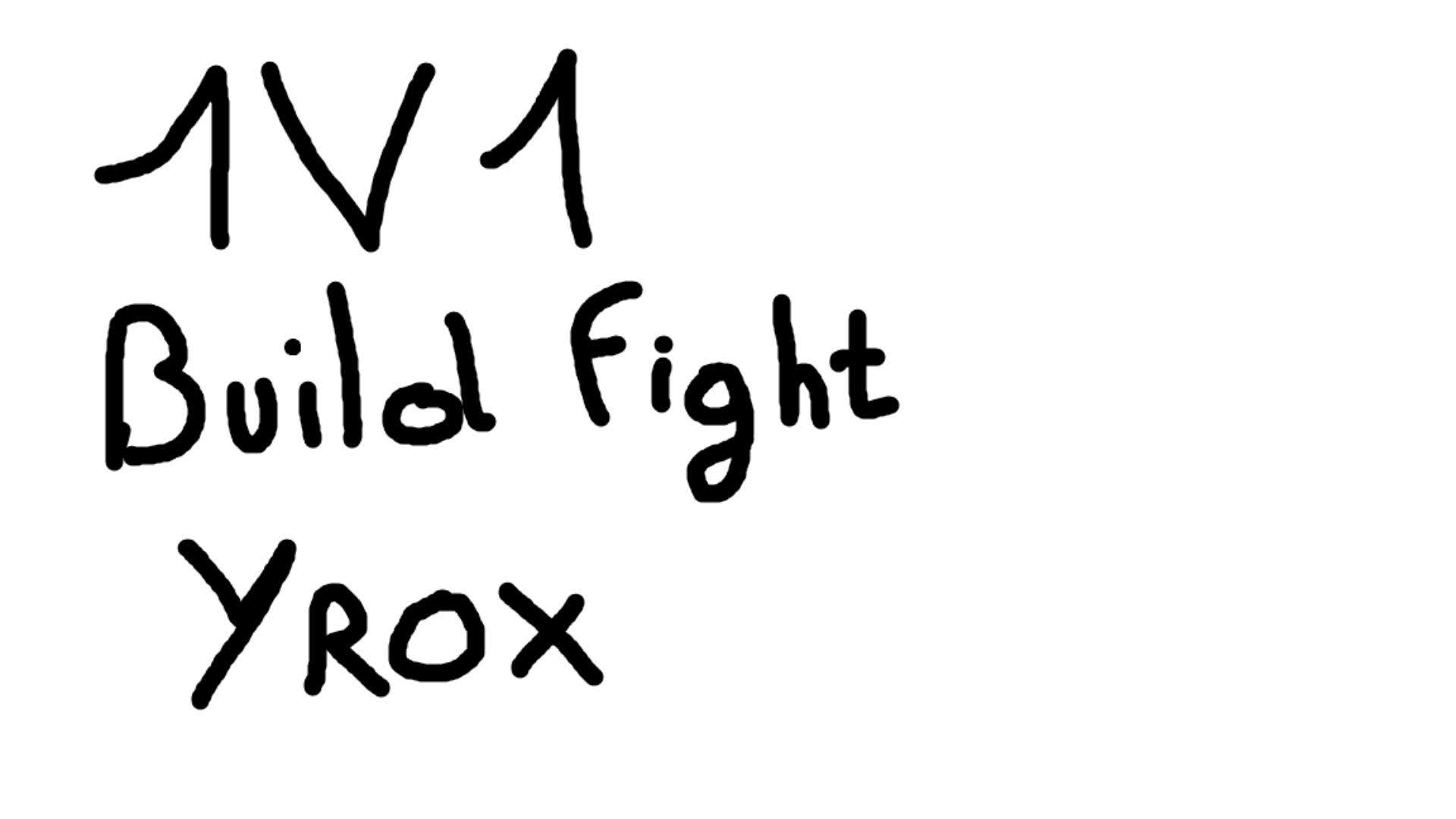 ☀️ 1V1 BUILD FIGHTS - YROX  🏝️