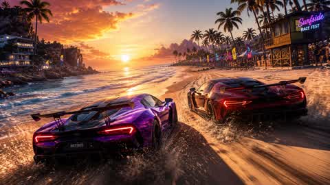 FORT RACE IN THE BEACH