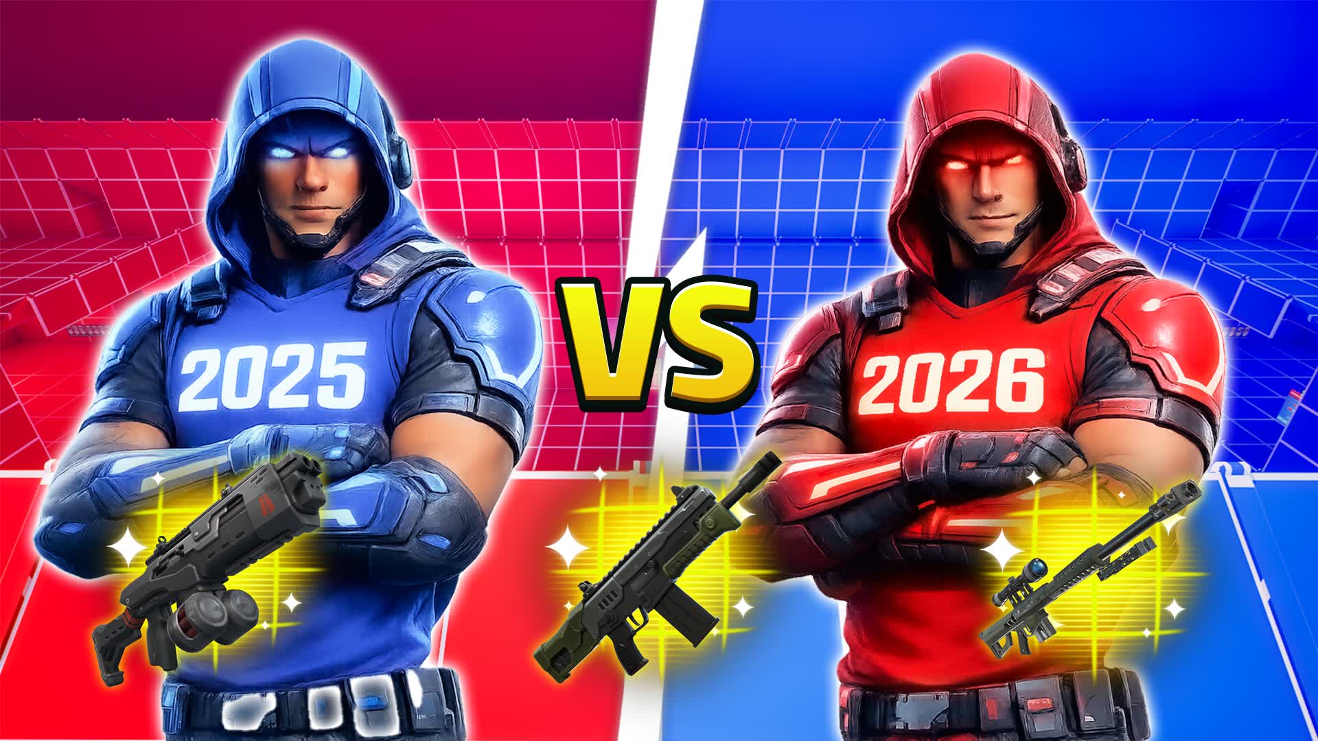 2025 RED VS 2026 BLUE