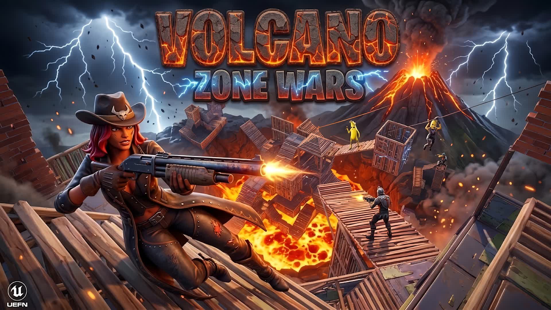 🌋 VOLCANO ZONE WARS [ERUPTION] 🌋