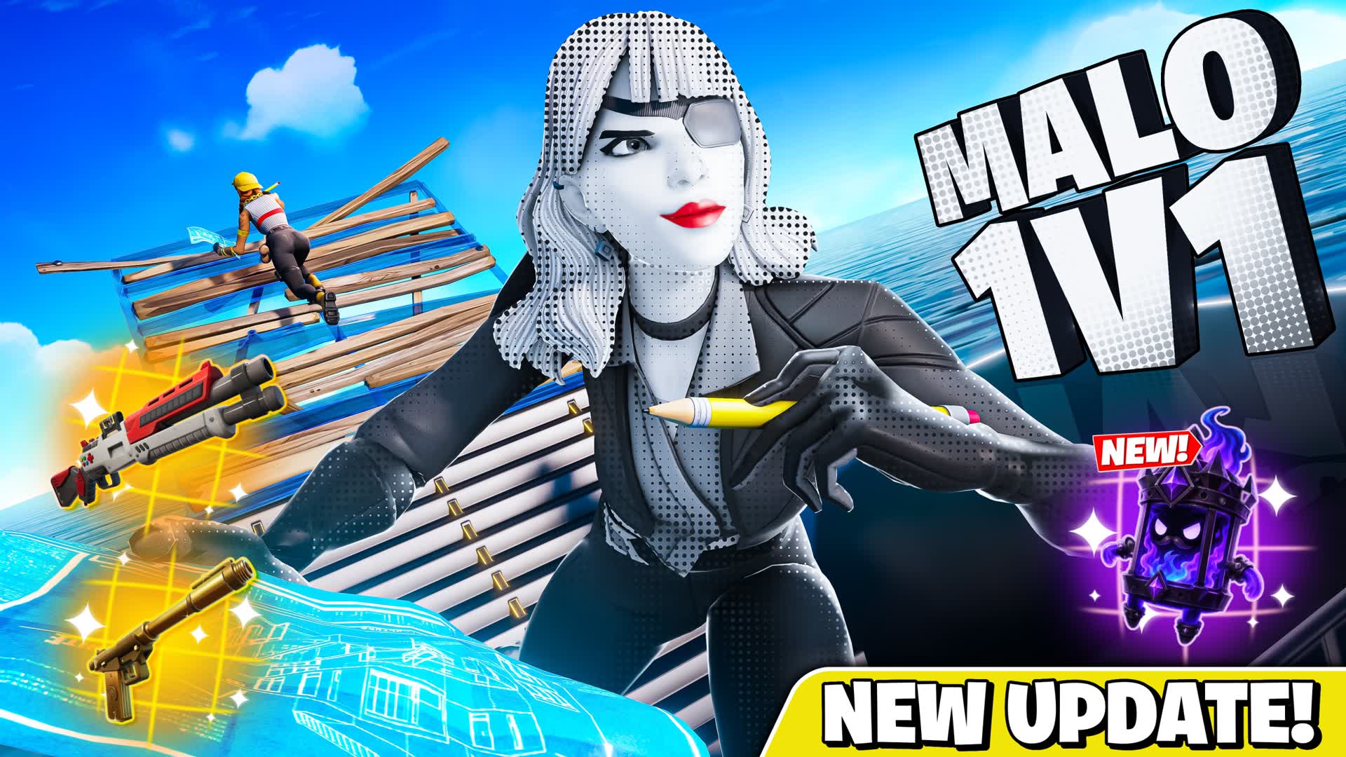 MALO 1V1 BUILD FIGHTS (200 PUMPS)