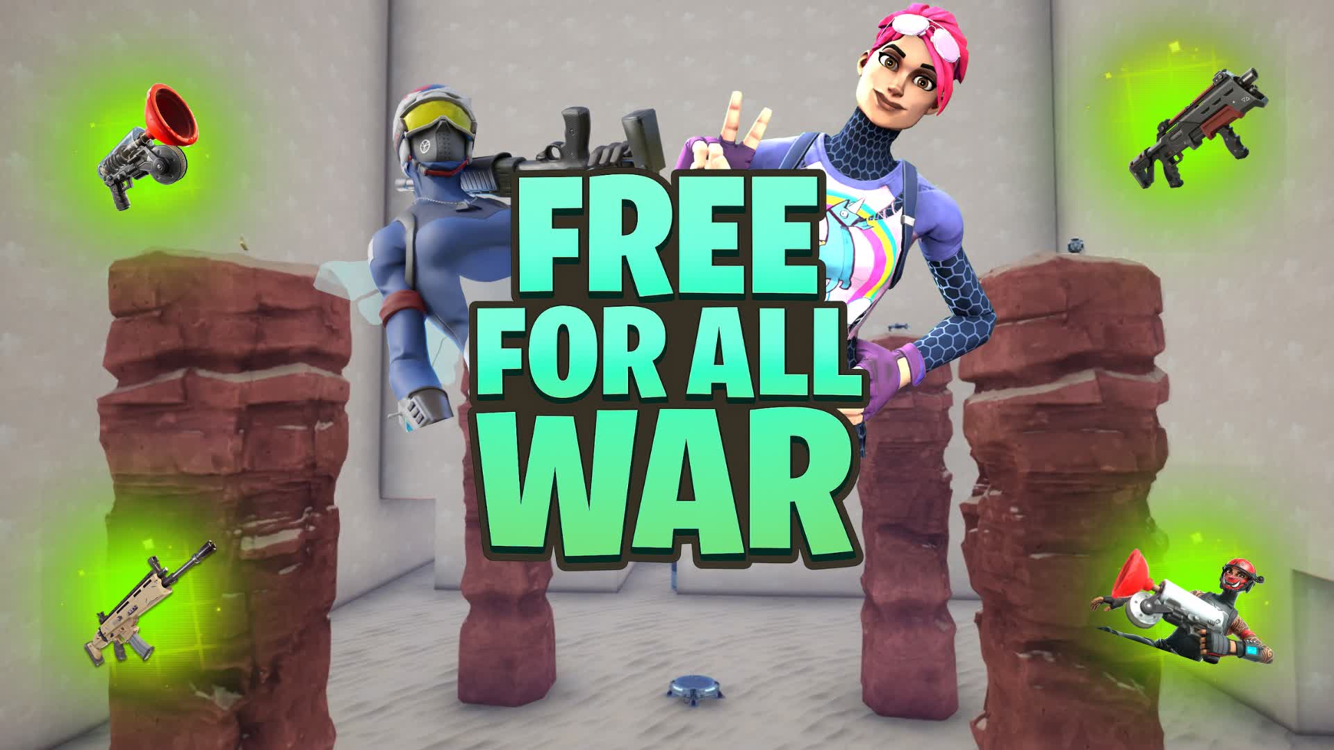 FREE FOR ALL WAR - SCRIMS🔥