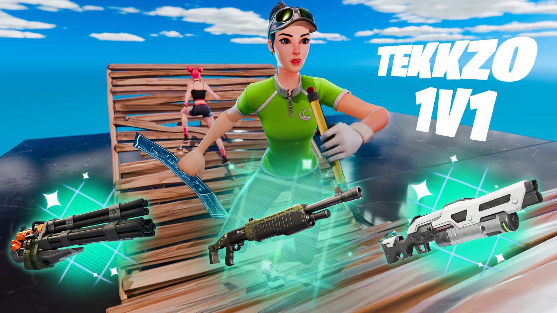 Tekkzo 1v1 Build Fight!