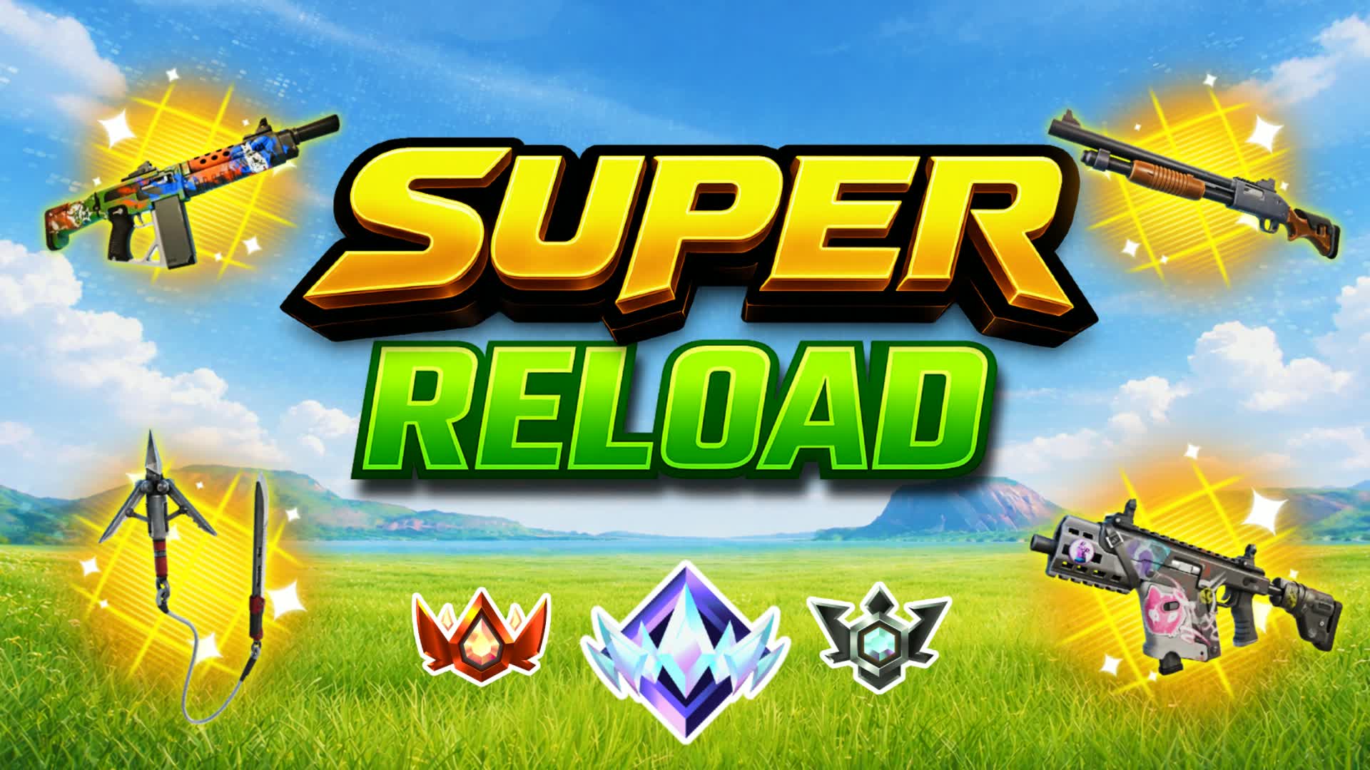 ⭐ SUPER RELOAD Chapter 5 1v1v1