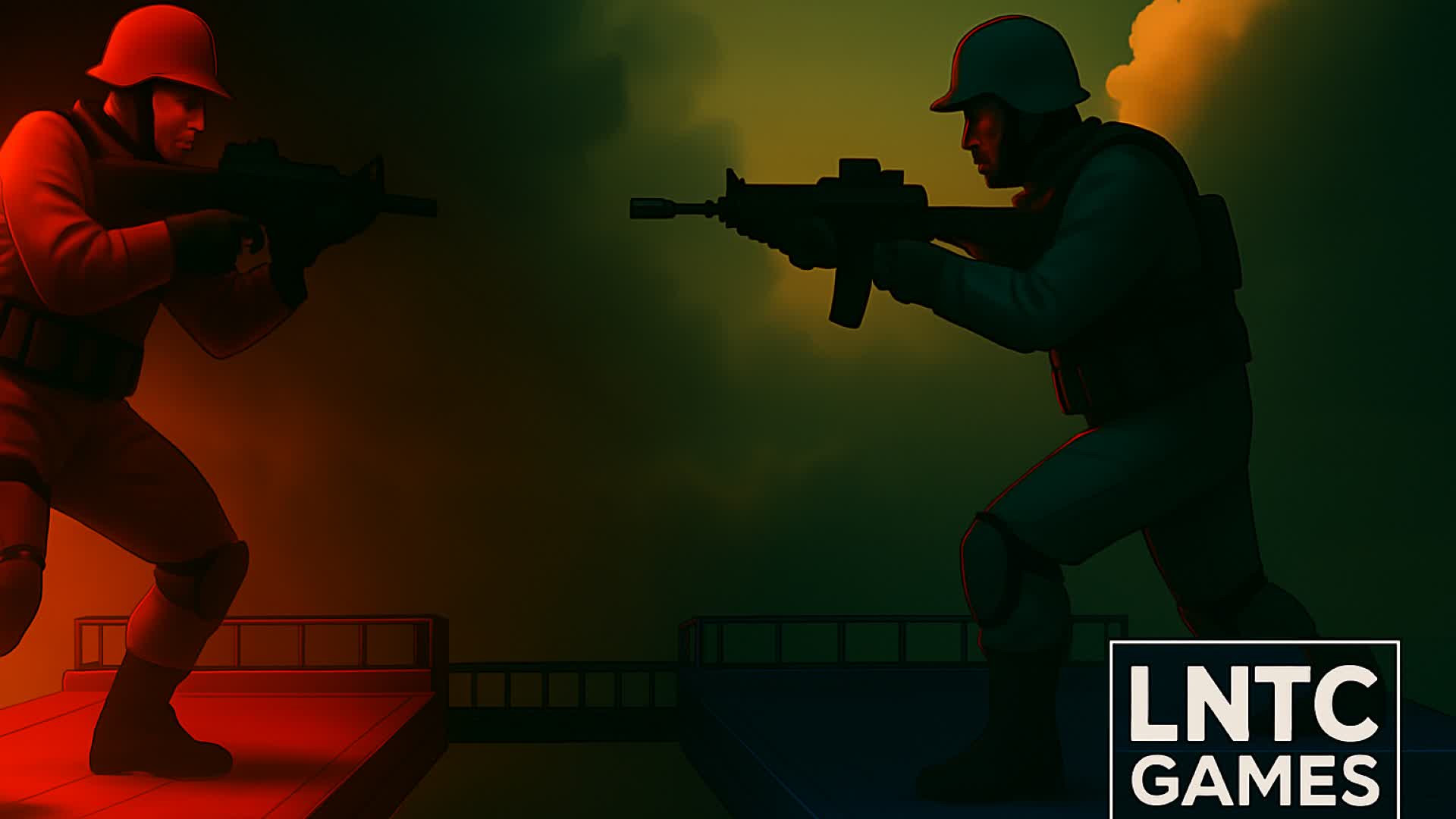 Red Vs Blue but in the sky
