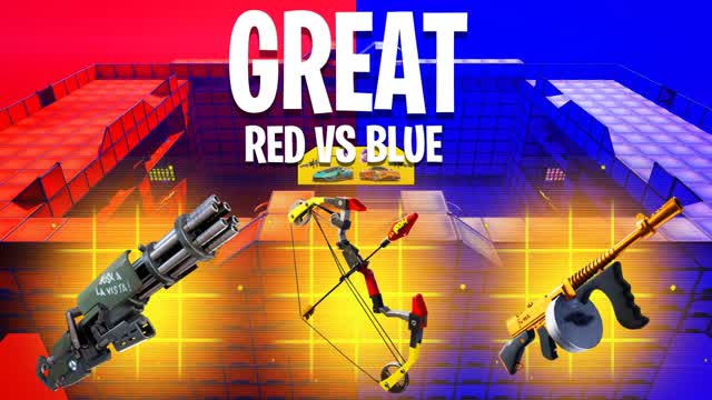GREAT RED VS BLUE! 🔴​🔵​