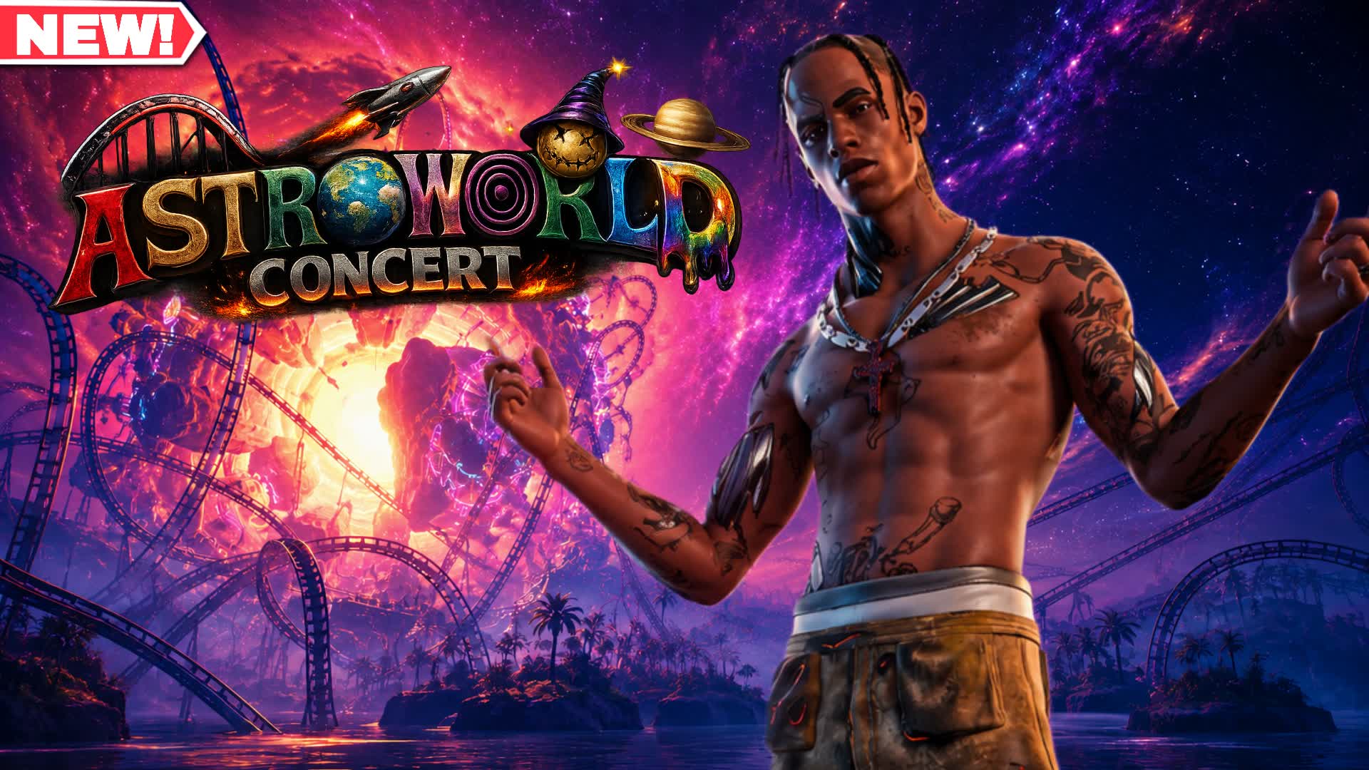 TRAVIS SCOTT ASTROWORLD CONCERT 🎤