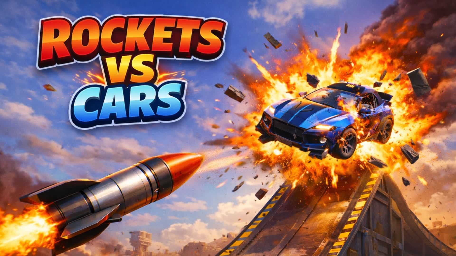カーVSロケット🚀