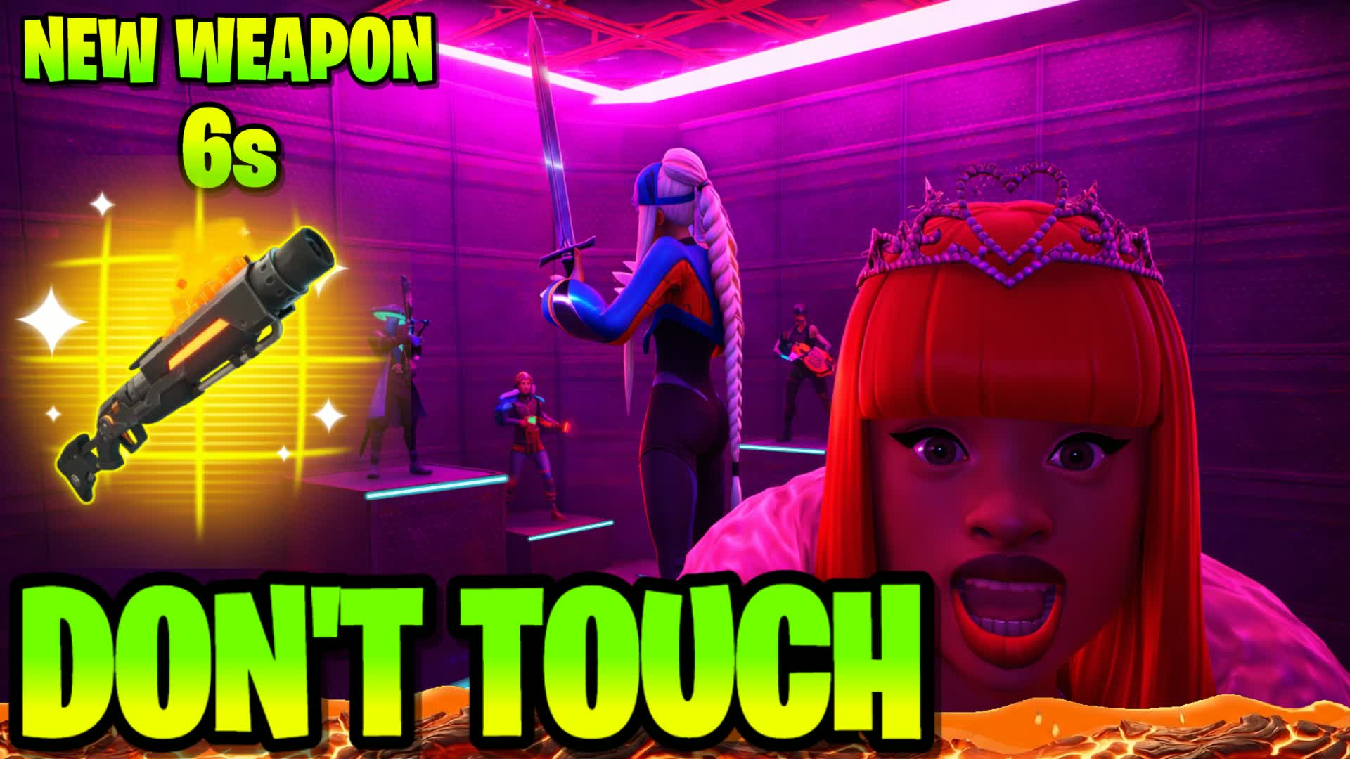 さわらないで — ピラーとマグマ