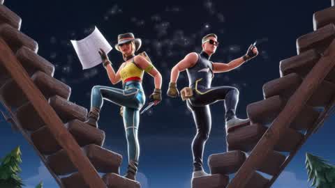 1v1 BUILD FIGHTS [Linked Lake]