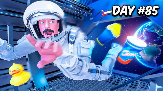 100 DAYS IN A SPACESHIP 🌌