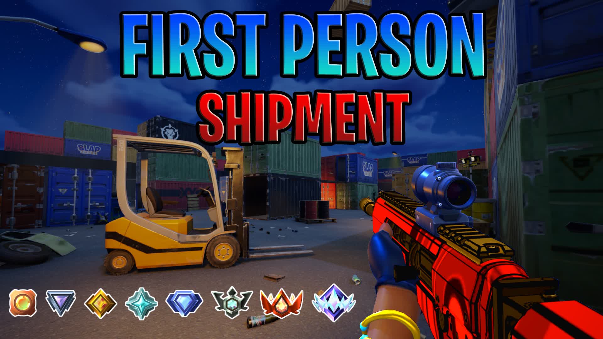 FIRST PERSON GUN GAME 🎯 SHIPMENT 🚢