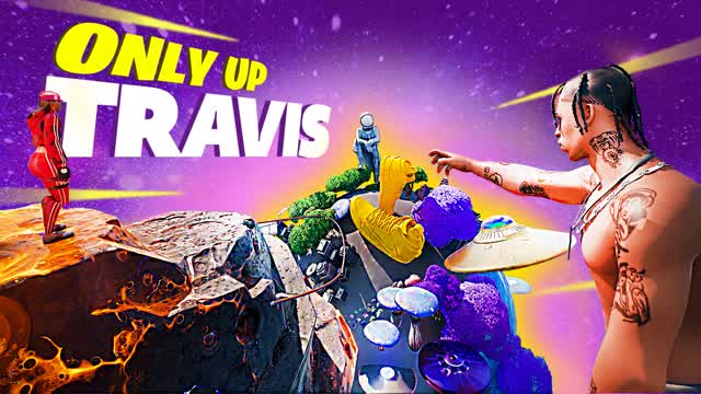 Travis scott Fortnite コラボ限定ポスター Someone got their Fortnite x Travis Scott action figures