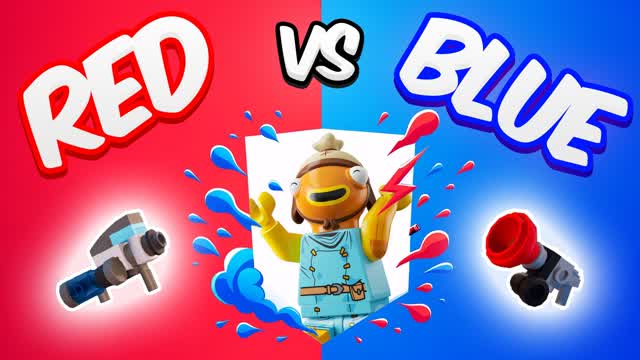 đ§± BLOCKY Red vs Blue đŽ đ”