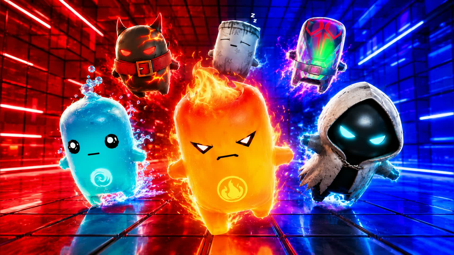 RED VS BLUE PRIME SPARK 🔴🔵