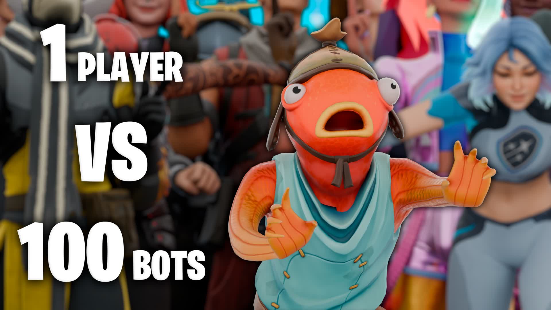 1v100 Bots Tilted Towers