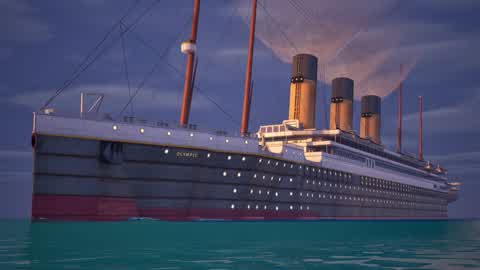 RMS OLYMPIC (1907 DESIGN A) - SHOWCASE