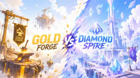 🏹 GOLD FORGE VS DIAMOND SPIRE 💎